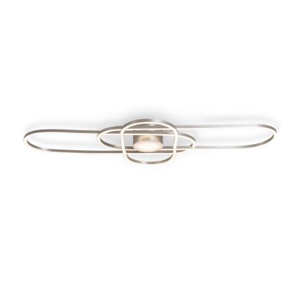 BRILAGI - Stmievateľné LED stropné svietidlo APOLLO LED/58W/230V 3000-6500K 43,2x101,2 cm matný chróm + diaľkové ovládanie