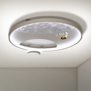 Brilagi - LED Stmievateľné stropné svietidlo ASTRO LED/20W/230V 3000/4000/6000K + diaľkové ovládanie