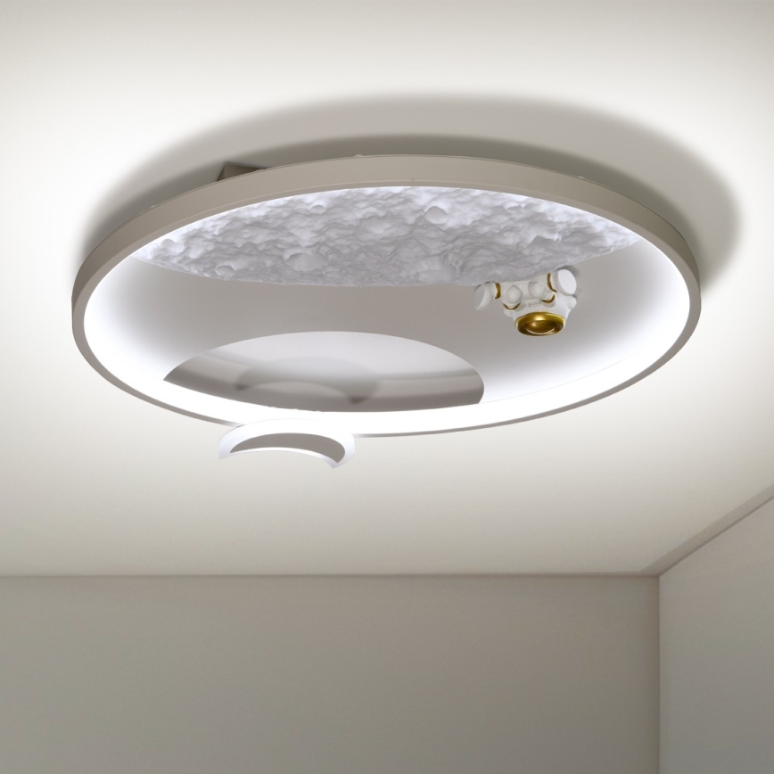 Brilagi - LED Stmievateľné stropné svietidlo ASTRO LED/20W/230V 3000/4000/6000K + diaľkové ovládanie