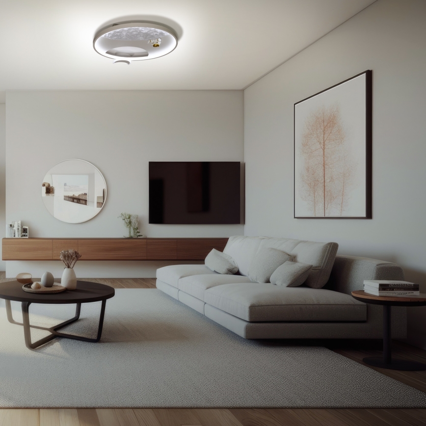 Brilagi - LED Stmievateľné stropné svietidlo ASTRO LED/20W/230V 3000/4000/6000K + diaľkové ovládanie