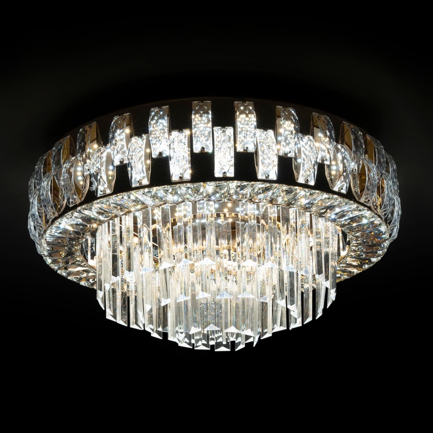 BRILAGI - LED stmievateľné stropné svietidlo AURELIA LED/45W/230V 3000-6000K pr. 50 cm zlatá + diaľkové ovládanie
