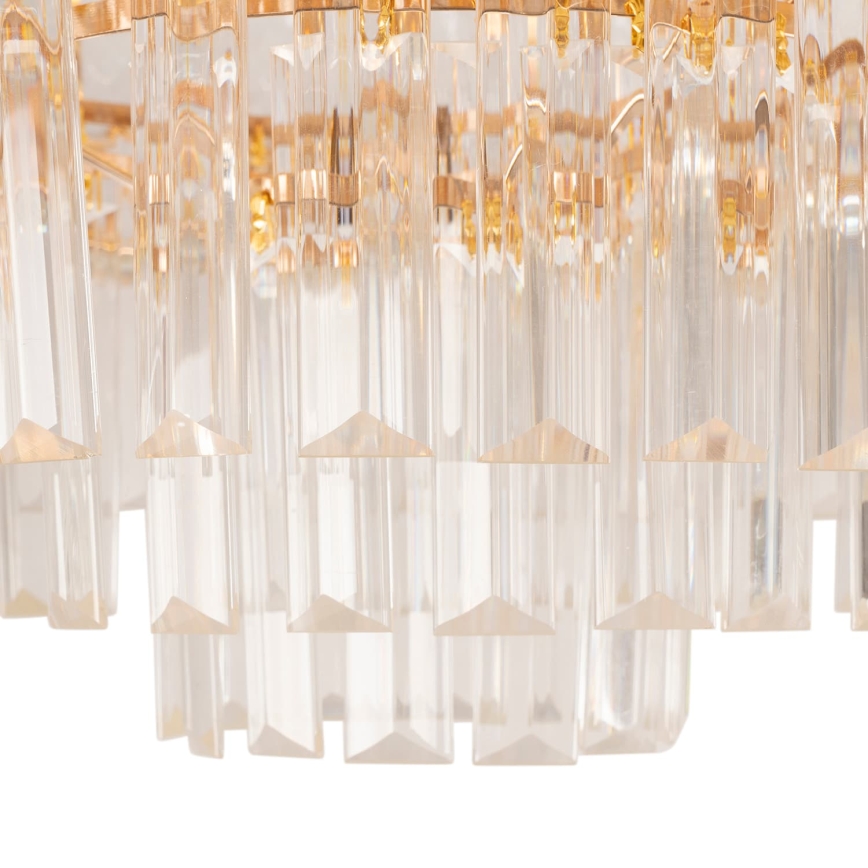 BRILAGI - LED stmievateľné stropné svietidlo AURELIA LED/45W/230V 3000-6000K pr. 50 cm zlatá + diaľkové ovládanie