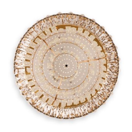 BRILAGI - LED stmievateľné stropné svietidlo AURELIA LED/45W/230V 3000-6000K pr. 50 cm zlatá + diaľkové ovládanie