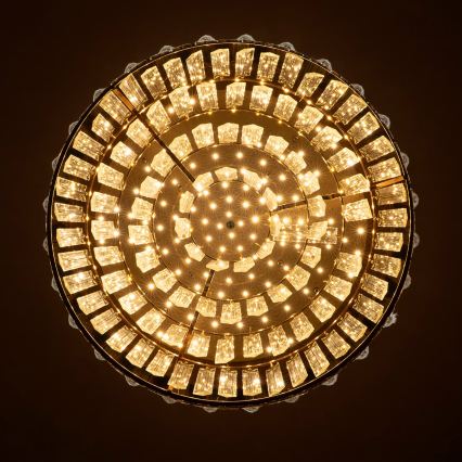 BRILAGI - LED stmievateľné stropné svietidlo AURELIA LED/45W/230V 3000-6000K pr. 50 cm zlatá + diaľkové ovládanie