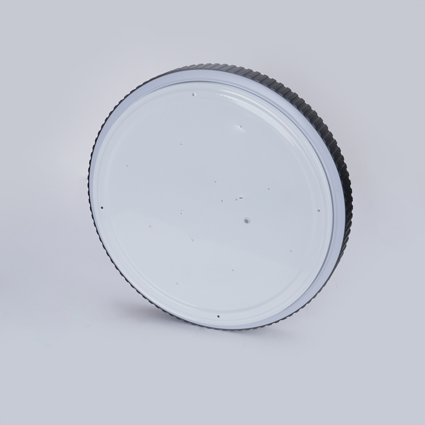 Brilagi - Stropné stmievateľné LED svietidlo CORVO LED/72W/230V 3000-6000K čierne pr. 50 cm + diaľkové ovládanie