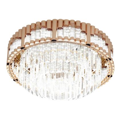 Brilagi - stmievateľné LED stropné svietidlo CROWN LED/41W/230V 3000-6000K pr. 48 cm zlaté + diaľkové ovládanie