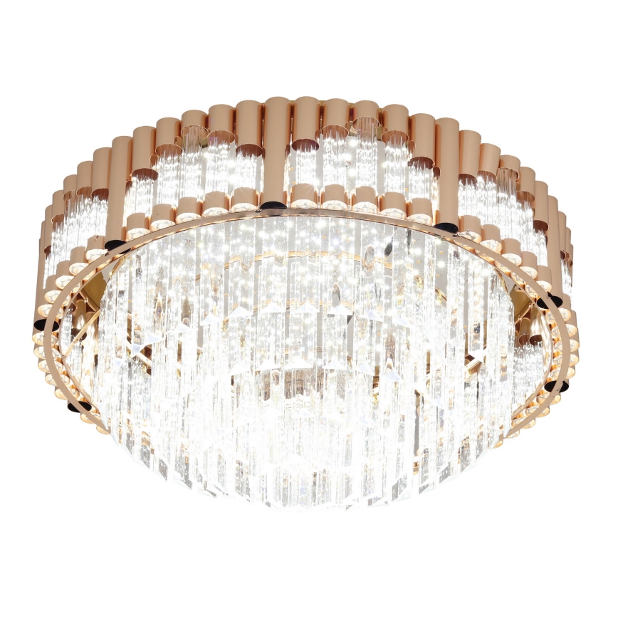 Brilagi - stmievateľné LED stropné svietidlo CROWN LED/41W/230V 3000-6000K pr. 48 cm zlaté + diaľkové ovládanie