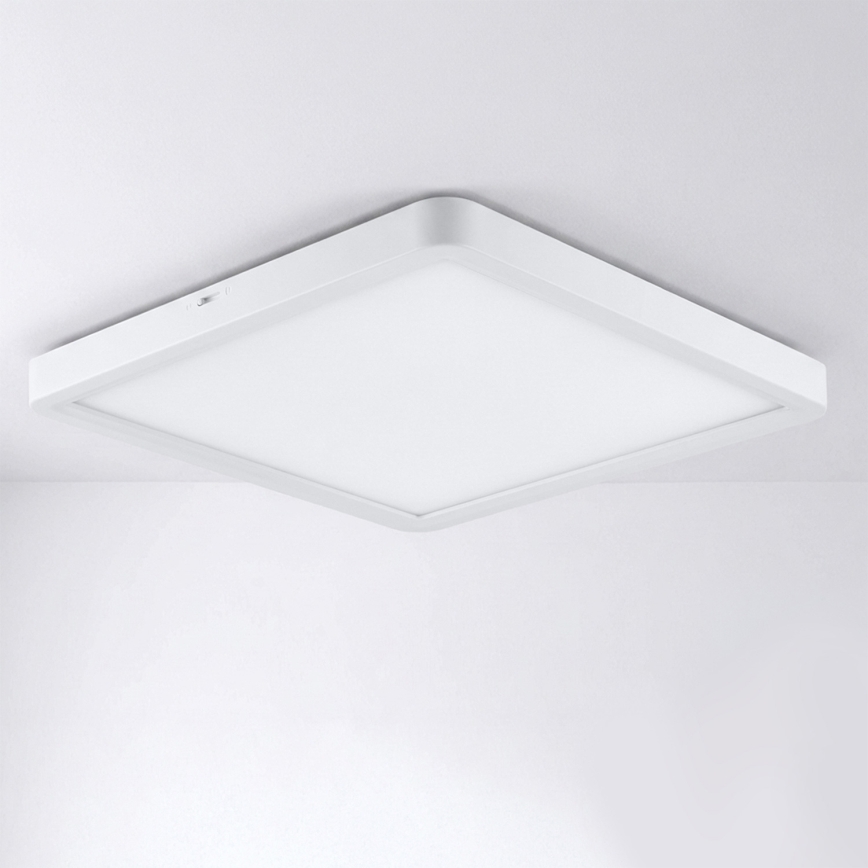 Brilagi - LED stmievateľné stropné svietidlo ESTELA SQUARE LED/36W/230V 3000-6500K 31x31 cm biela + diaľkové ovládanie
