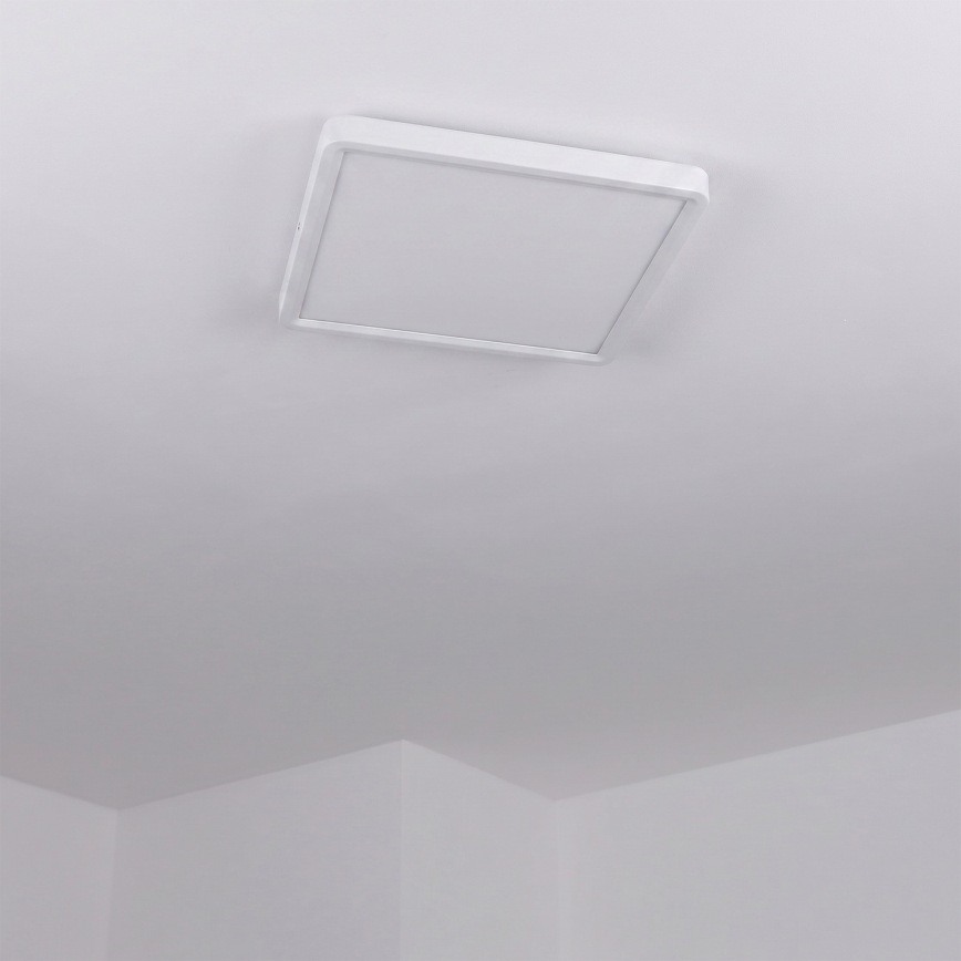 Brilagi - LED stmievateľné stropné svietidlo ESTELA SQUARE LED/36W/230V 3000-6500K 31x31 cm biela + diaľkové ovládanie