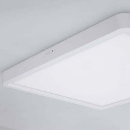 Brilagi - LED stmievateľné stropné svietidlo ESTELA SQUARE LED/36W/230V 3000-6500K 31x31 cm biela + diaľkové ovládanie