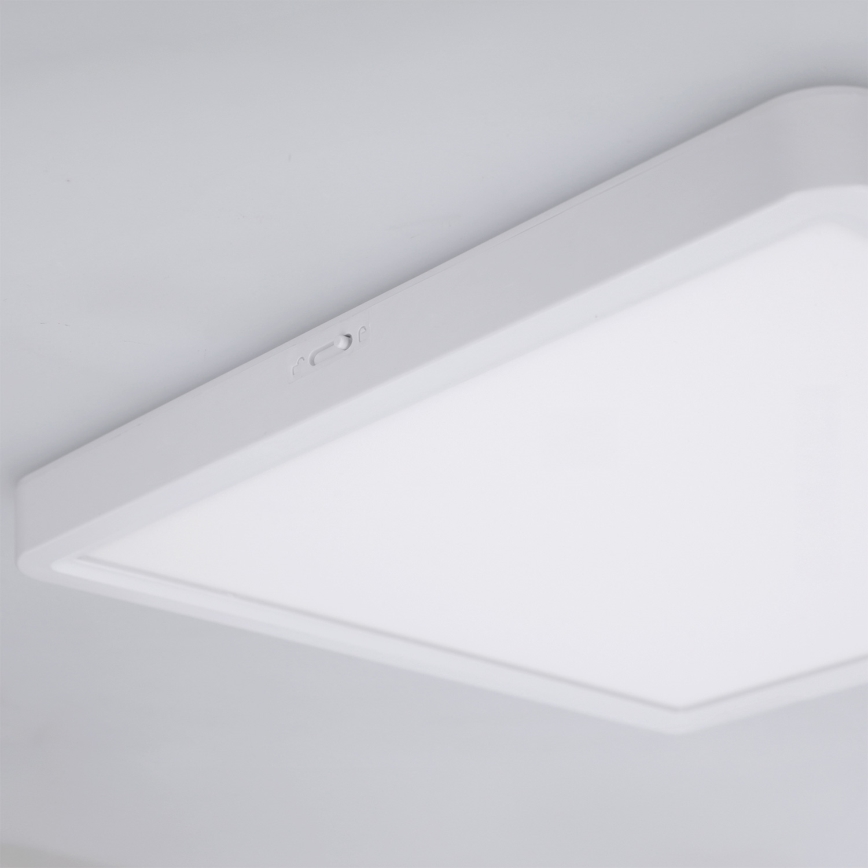 Brilagi - LED stmievateľné stropné svietidlo ESTELA SQUARE LED/36W/230V 3000-6500K 31x31 cm biela + diaľkové ovládanie