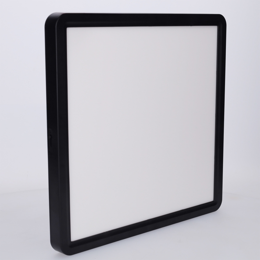 Brilagi - LED stmievateľné stropné svietidlo ESTELA SQUARE LED/36W/230V 3000-6500K 31x31 cm čierna + diaľkové ovládanie