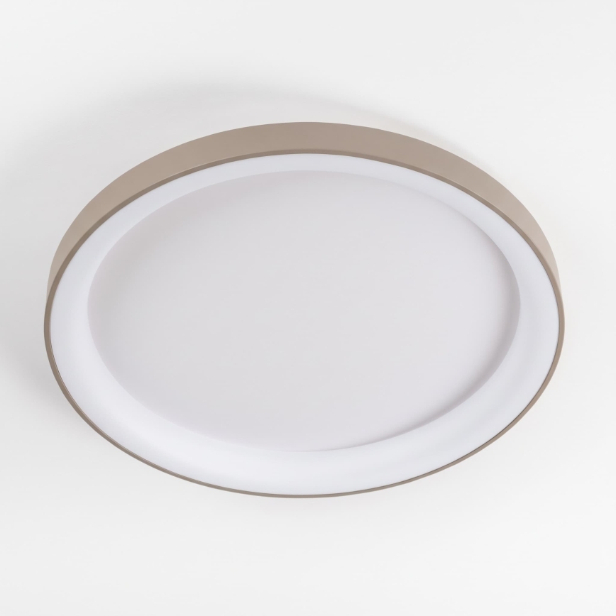 BRILAGI - LED Stmievateľné stropné svietidlo FALCON II LED/108W/230V 3000-6500K pr. 80 cm biela/béžová + diaľkové ovládanie