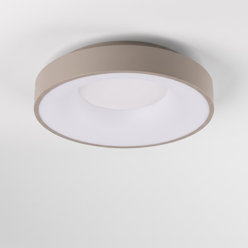 BRILAGI - LED Stmievateľné stropné svietidlo FALCON II LED/67W/230V 3000-6500K pr. 40 cm biela/béžová + diaľkové ovládanie
