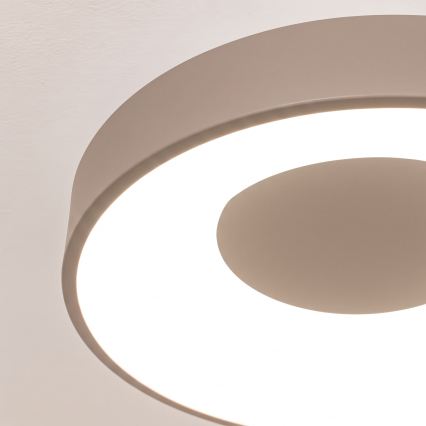 BRILAGI - LED stmievateľné stropné svietidlo FALCON II LED/67W/230V 3000-6500K pr. 40 cm béžová + diaľkové ovládanie