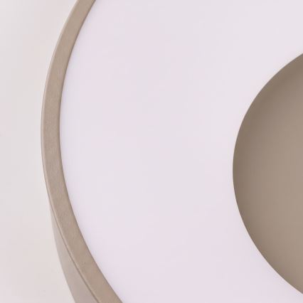 BRILAGI - LED stmievateľné stropné svietidlo FALCON II LED/67W/230V 3000-6500K pr. 40 cm béžová + diaľkové ovládanie