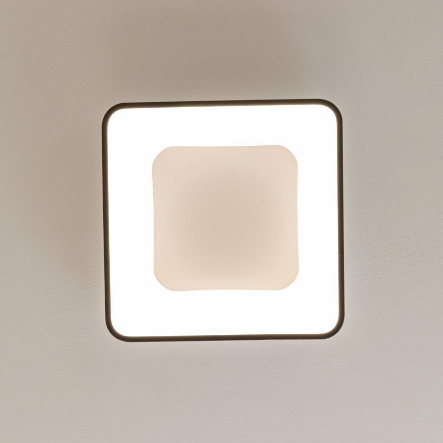 Brilagi - stmievateľné LED stropné svietidlo FALCON II LED/80W/230V 3000-6500K 40x40 cm čierne + diaľkové ovládanie