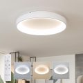 Brilagi - LED stmievateľné stropné svietidlo FALCON II LED/99W/230V 3000-6500K pr. 60 cm biela + diaľkové ovládanie