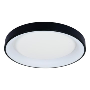 Brilagi - LED stmievateľné stropné svietidlo FALCON II LED/99W/230V 3000-6500K priemer 60 cm čierna + diaľkové ovládanie