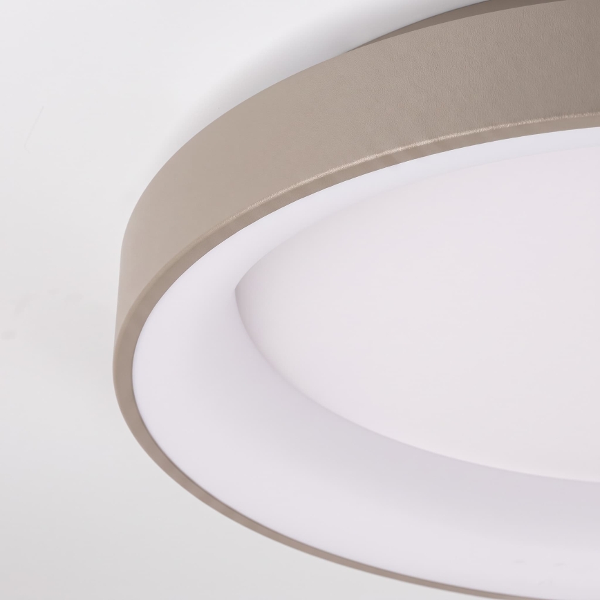 BRILAGI - LED zatemnjiva stropna svetilka FALCON II LED/99W/230V 3000-6500K premer 60 cm bela/bež + daljinski upravljalnik