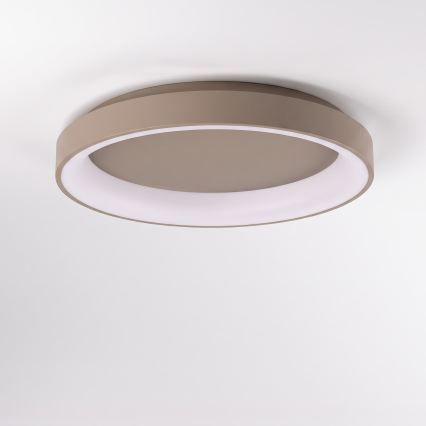 BRILAGI - LED Stmievateľné stropné svietidlo FALCON II LED/99W/230V 3000-6500K pr. 60 cm béžová + diaľkové ovládanie