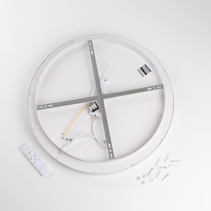 Brilagi - LED stmievateľné stropné svietidlo FALCON II LED/99W/230V 3000-6500K pr. 60 cm biela + diaľkové ovládanie