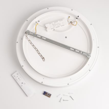 Brilagi - LED stmievateľné stropné svietidlo FALCON LED/80W/230V 3000-6500K pr. 60 cm biela + diaľkové ovládanie