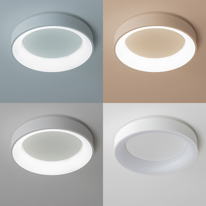 Brilagi - LED stmievateľné stropné svietidlo FALCON LED/80W/230V 3000-6500K pr. 60 cm biela + diaľkové ovládanie