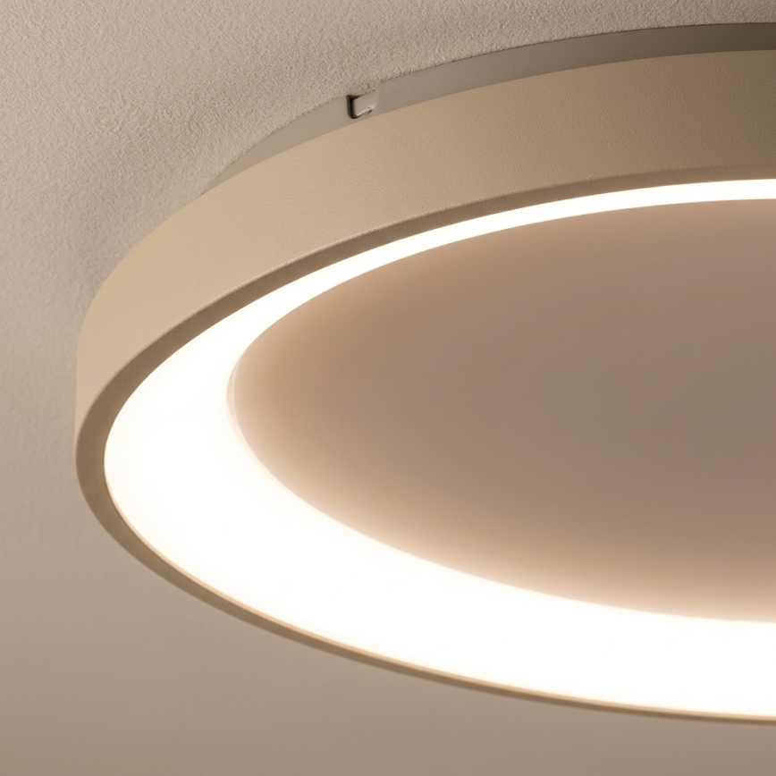 BRILAGI - LED Stmievateľné stropné svietidlo FALCON SLIM LED/42W/230V 3000-6500K pr. 50 cm béžová + diaľkové ovládanie