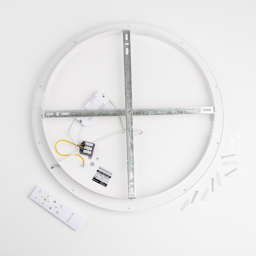 Brilagi - LED stmievané stropné svietidlo FALCON SLIM LED/42W/230V 3000-6500K priemer 50 cm biela + diaľkové ovládanie