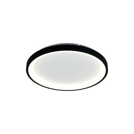 Brilagi - LED stmievateľné stropné svietidlo FALCON SLIM LED/42W/230V 3000-6500K pr. 50 cm čierne + diaľkové ovládanie