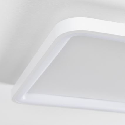 Brilagi - LED stmievateľné stropné svietidlo FALCON SLIM LED/50W/230V 3000-6500K 50x50 cm biele + diaľkové ovládanie