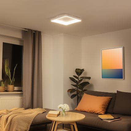 Brilagi - stmievateľné LED stropné svietidlo FALCON SLIM LED/50W/230V 3000-6500K 50x50 cm biela + diaľkové ovládanie