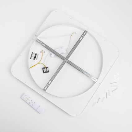 Brilagi - stmievateľné LED stropné svietidlo FALCON SLIM LED/50W/230V 3000-6500K 50x50 cm biela + diaľkové ovládanie