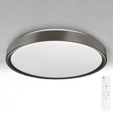 Brilagi - LED stmievateľné stropné svietidlo FANCIA LED/48W/230V 3000-6500K pr. 39 cm antracit + diaľkové ovládanie