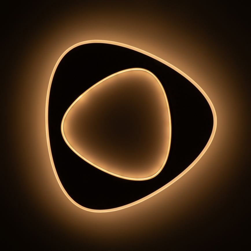 Brilagi - LED stmievateľné stropné svietidlo FLARE LED/70W/230V 55x55 cm 3000/4000/6000K + diaľkové ovládanie