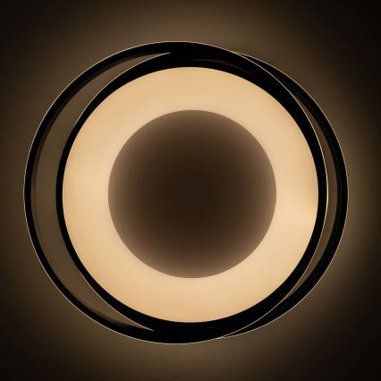 BRILAGI - LED stropné svietidlo FLARE s možnosťou stmievania LED/84W/230V 3000-6000K 47x51 cm čierna + diaľkové ovládanie