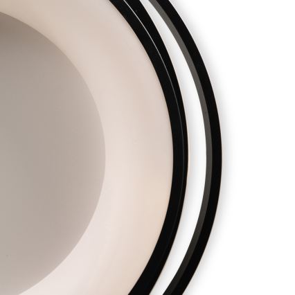 BRILAGI - LED stropné svietidlo FLARE s možnosťou stmievania LED/84W/230V 3000-6000K 47x51 cm čierna + diaľkové ovládanie