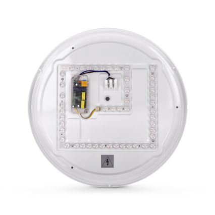 Brilagi - LED stmievateľné stropné svietidlo GLORIA LED/48W/230V 3000-6500K dub priemer 40 cm + diaľkové ovládanie