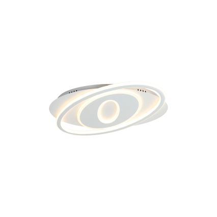 Brilagi - LED stmievateľné stropné svietidlo IRIS LED/78W/230V 3000-6000K 37x49 cm biela + diaľkové ovládanie