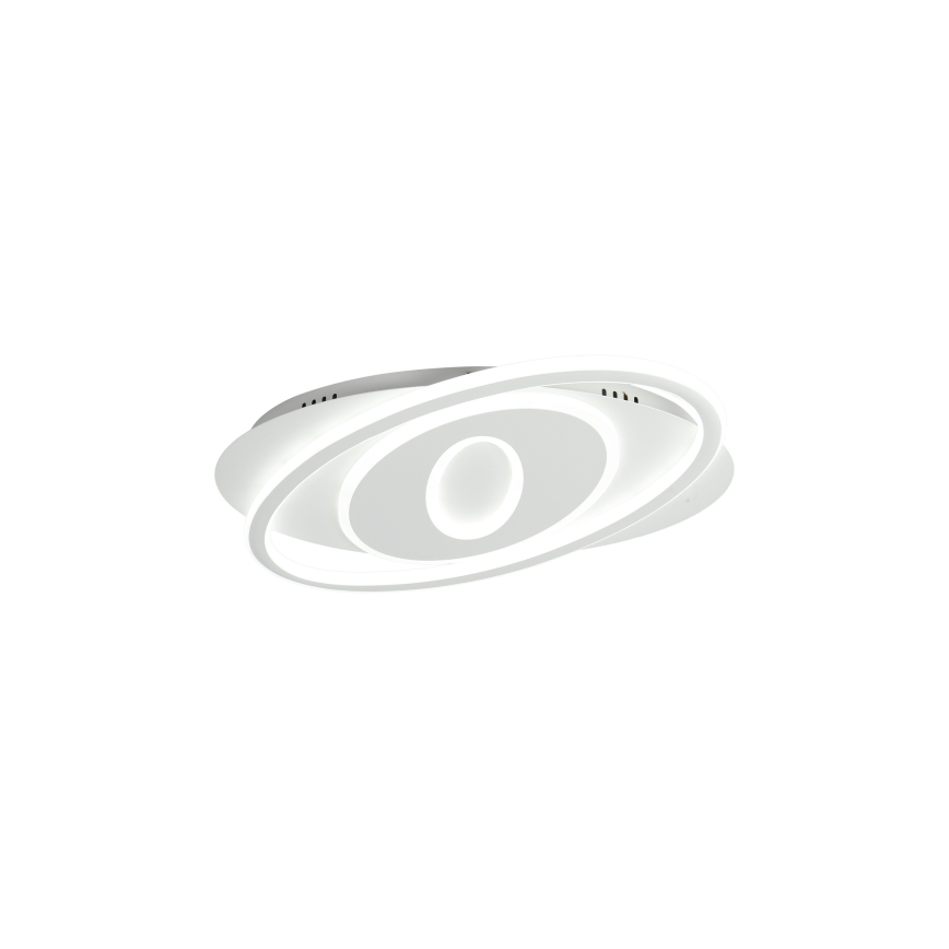 Brilagi - LED stmievateľné stropné svietidlo IRIS LED/78W/230V 3000-6000K 37x49 cm biela + diaľkové ovládanie