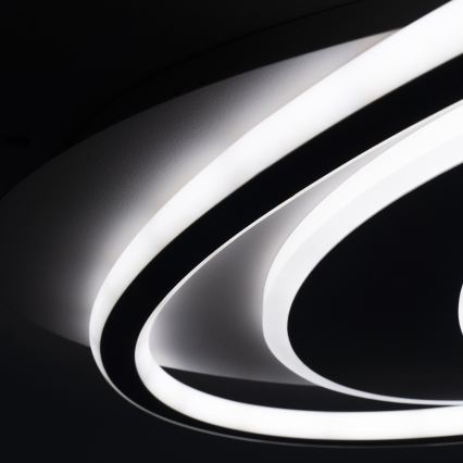 BRILAGI - LED stmievateľné stropné svietidlo IRIS LED/78W/230V 3000-6000K 37x49 cm biela + diaľkové ovládanie