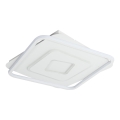 Brilagi - LED stmievateľné stropné svietidlo IRIS LED/98W/230V 3000-6000K 50x50 cm biela + diaľkové ovládanie