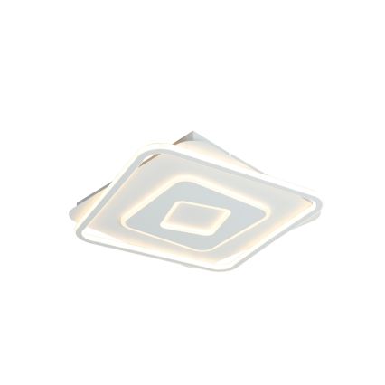 Brilagi - LED stmievateľné stropné svietidlo IRIS LED/98W/230V 3000-6000K 50x50 cm biela + diaľkové ovládanie