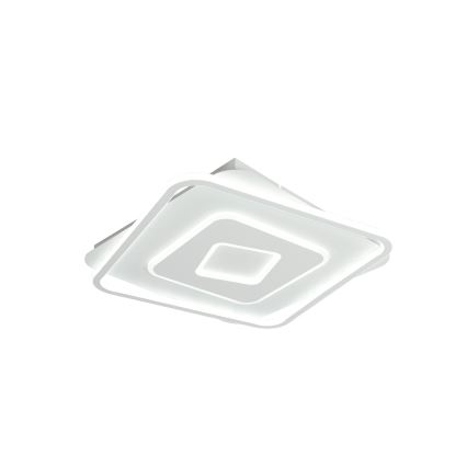Brilagi - LED stmievateľné stropné svietidlo IRIS LED/98W/230V 3000-6000K 50x50 cm biela + diaľkové ovládanie