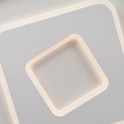 BRILAGI - LED stmievateľné stropné svietidlo IRIS LED/98W/230V 3000-6000K 50x50 cm biela + diaľkové ovládanie
