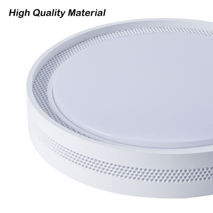 Brilagi - stmievateľné LED stropné svietidlo KREON LED/54W/230V 3000-6000K čierne priemer 38 cm + diaľkové ovládanie