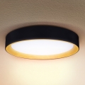 Brilagi - LED Stmievateľné stropné svietidlo LARIOS LED/60W/230V 3000-6500K ø 49 cm čierna + diaľkové ovládanie