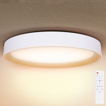 Brilagi - LED stmievateľné stropné svietidlo LARIOS LED/72W/230V 3000-6500K biela, priemer 59 cm + diaľkové ovládanie