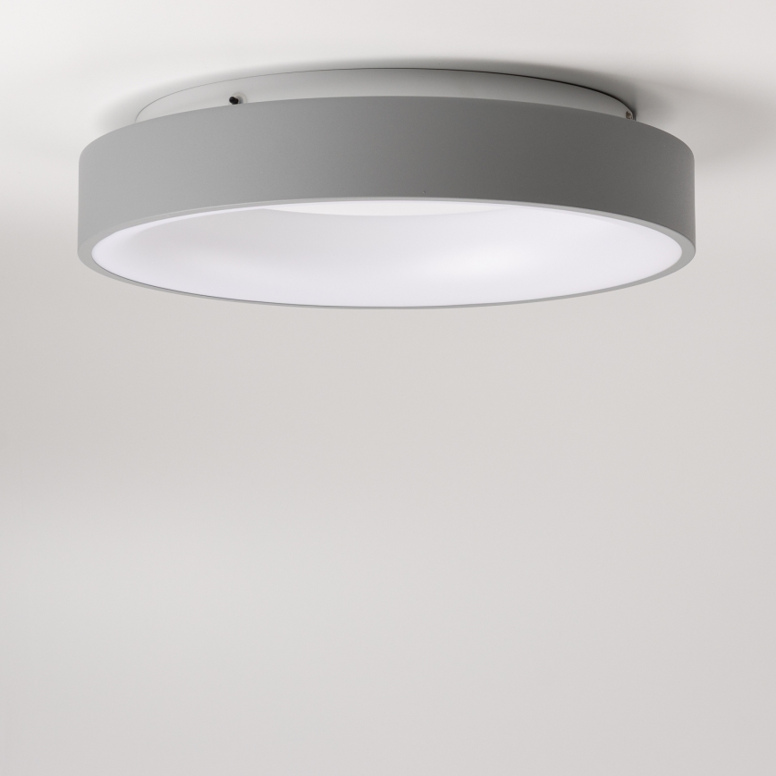 Brilagi - LED stmievateľné stropné svietidlo FALCON LED/40W/230V 3000-6500K, priemer 45 cm, sivé + diaľkové ovládanie